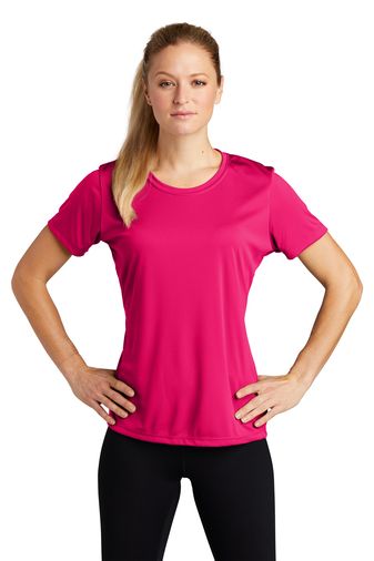 Sport-Tek® Ladies 3.8-ounce 100% Polyester PosiCharge® Short Sleeve Competitor™ T-Shirt